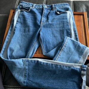 Color block, ASOS quality denim jeans​